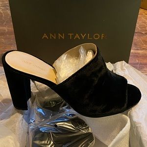 Velvet Mules from Ann Taylor